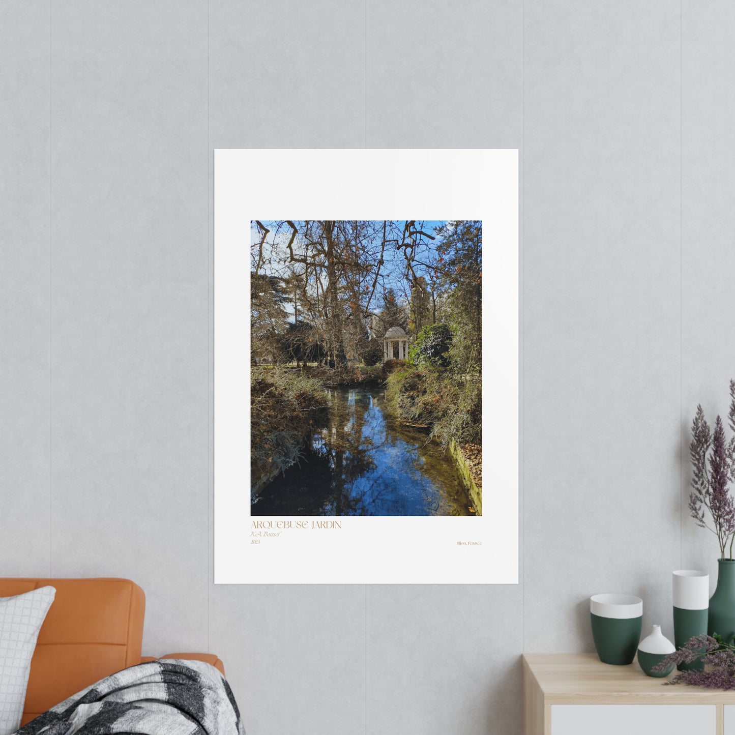 Arquebuse Jardin Photograph Vertical Posters EU