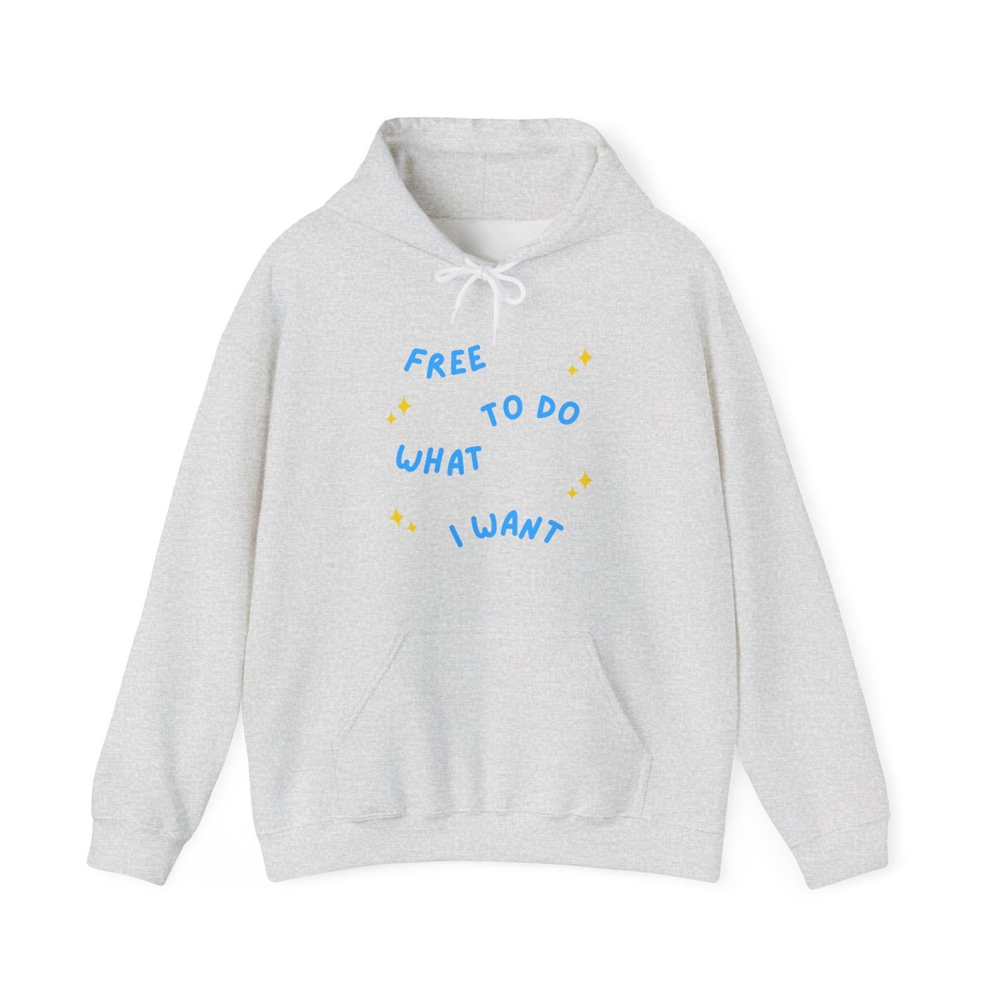 Free To Do What I Want Unisex Heavy Blend™ Hooded Sweatshirt EU