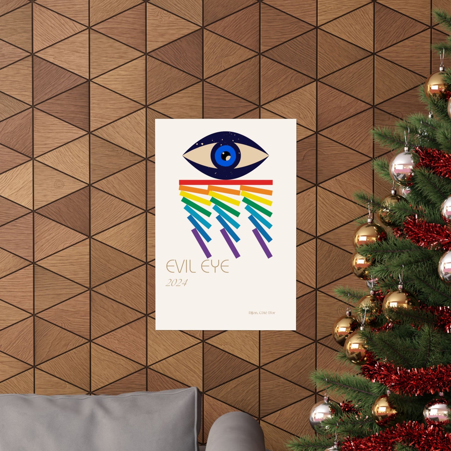 Evil Eye Vertical Posters