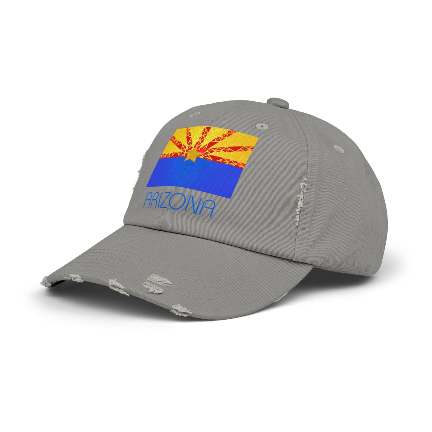 Modern Arizona Unisex Distressed Cap