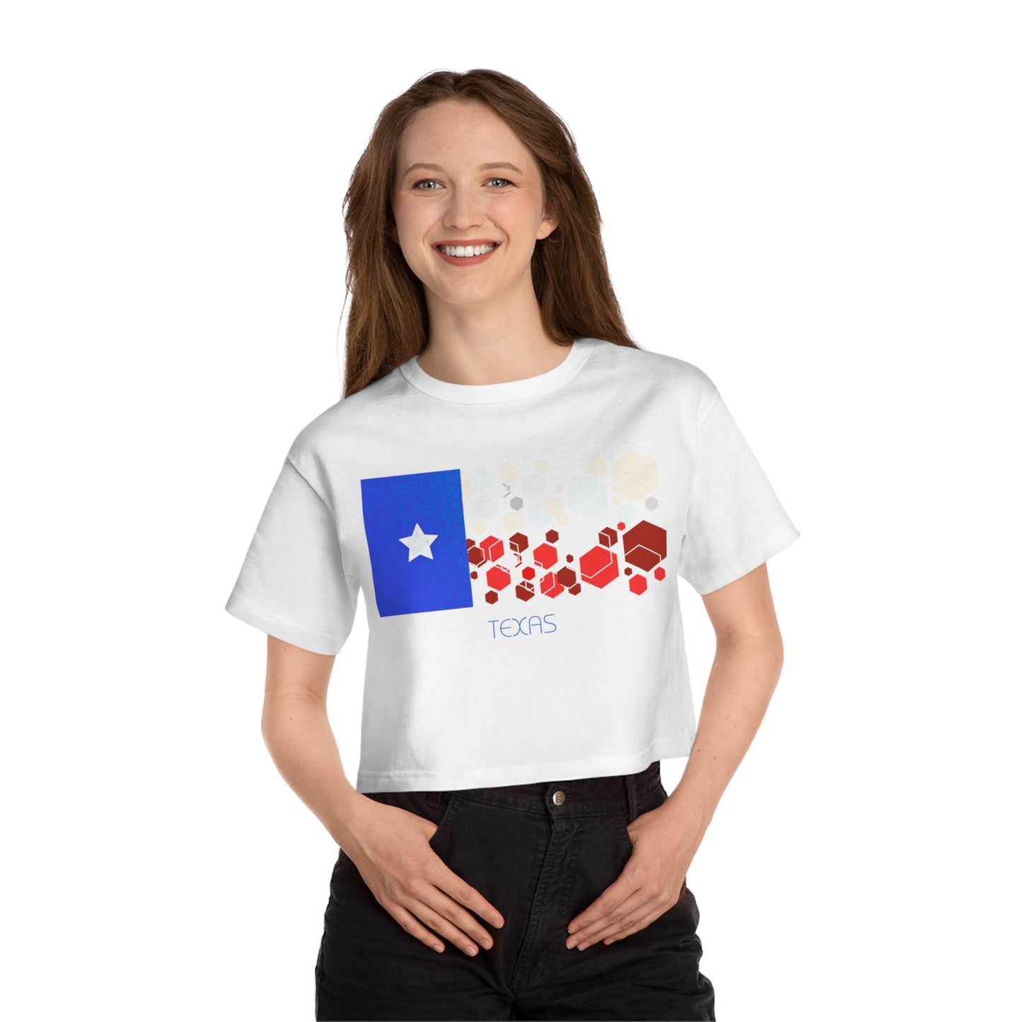 Modern Texas Champion Women's Heritage Cropped T-Shirt