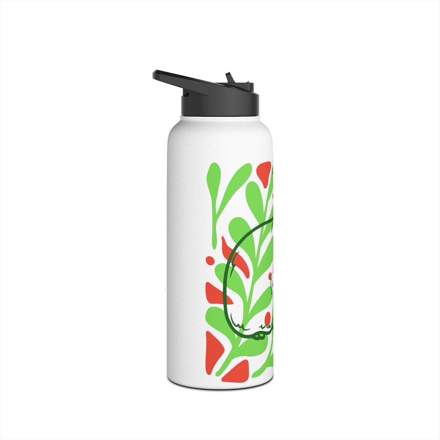 Capybara Steel Water Bottle, Standard Lid