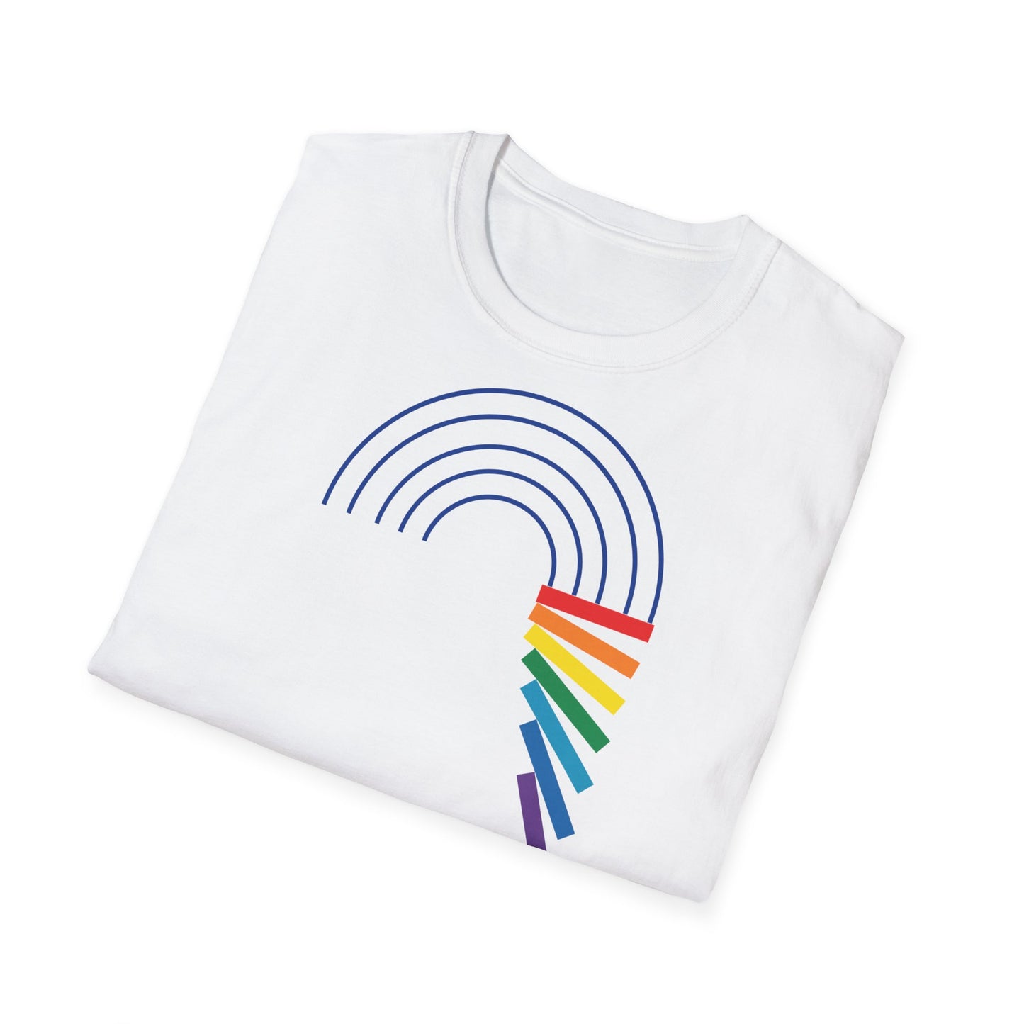 Camiseta Softstyle unisex L'Arc-en-ciel UE