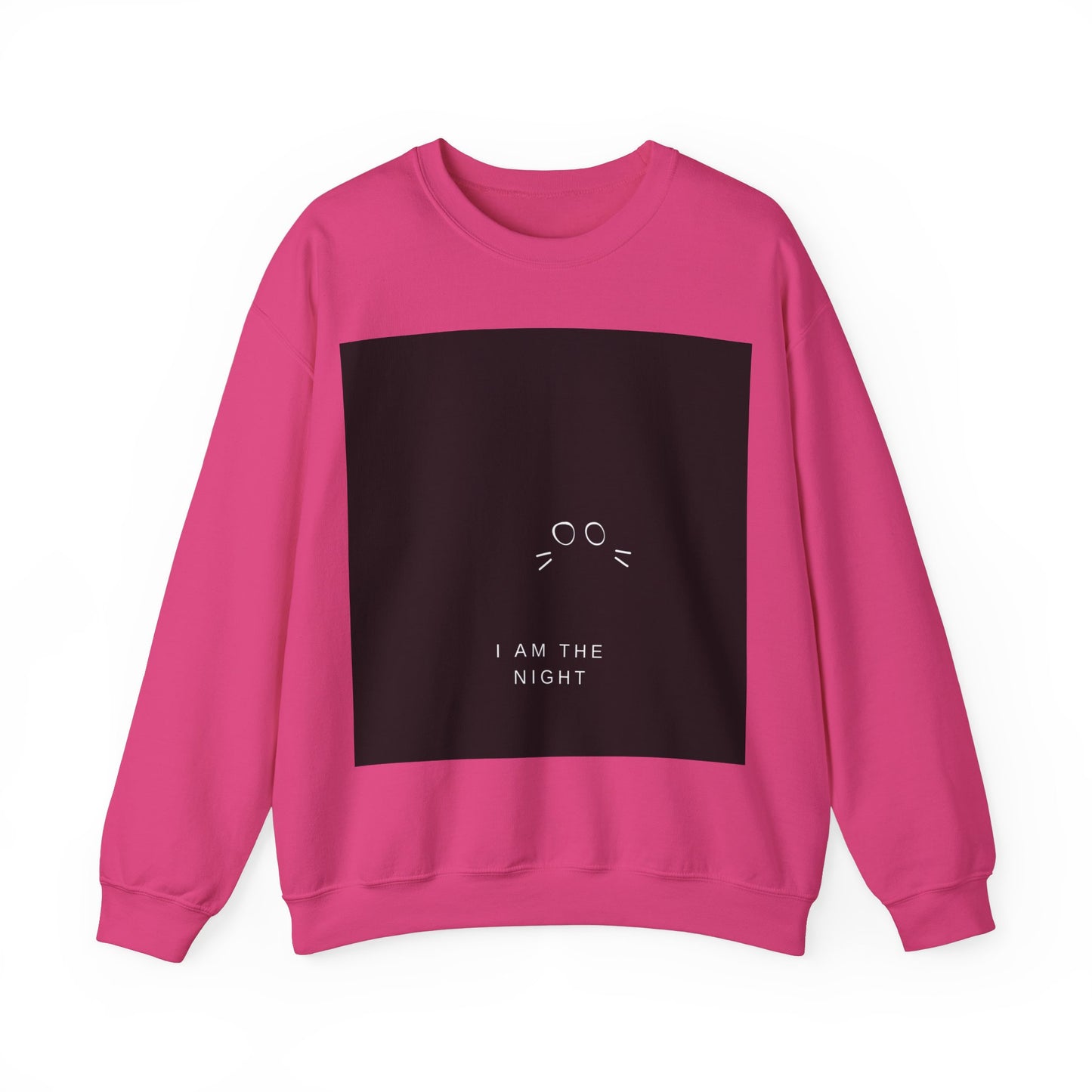 Sudadera unisex de cuello redondo Black Cat Heavy Blend™ 