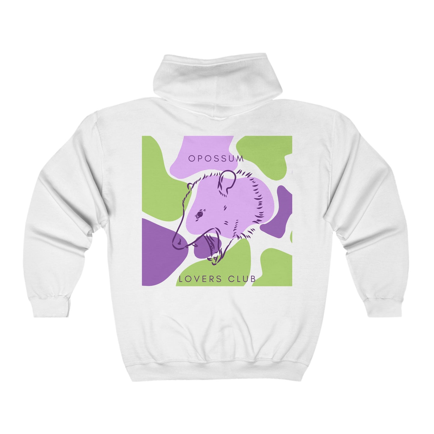 Opossum Lovers Club Unisex Heavy Blend™ Full Zip Hooded Sweatshirt EU