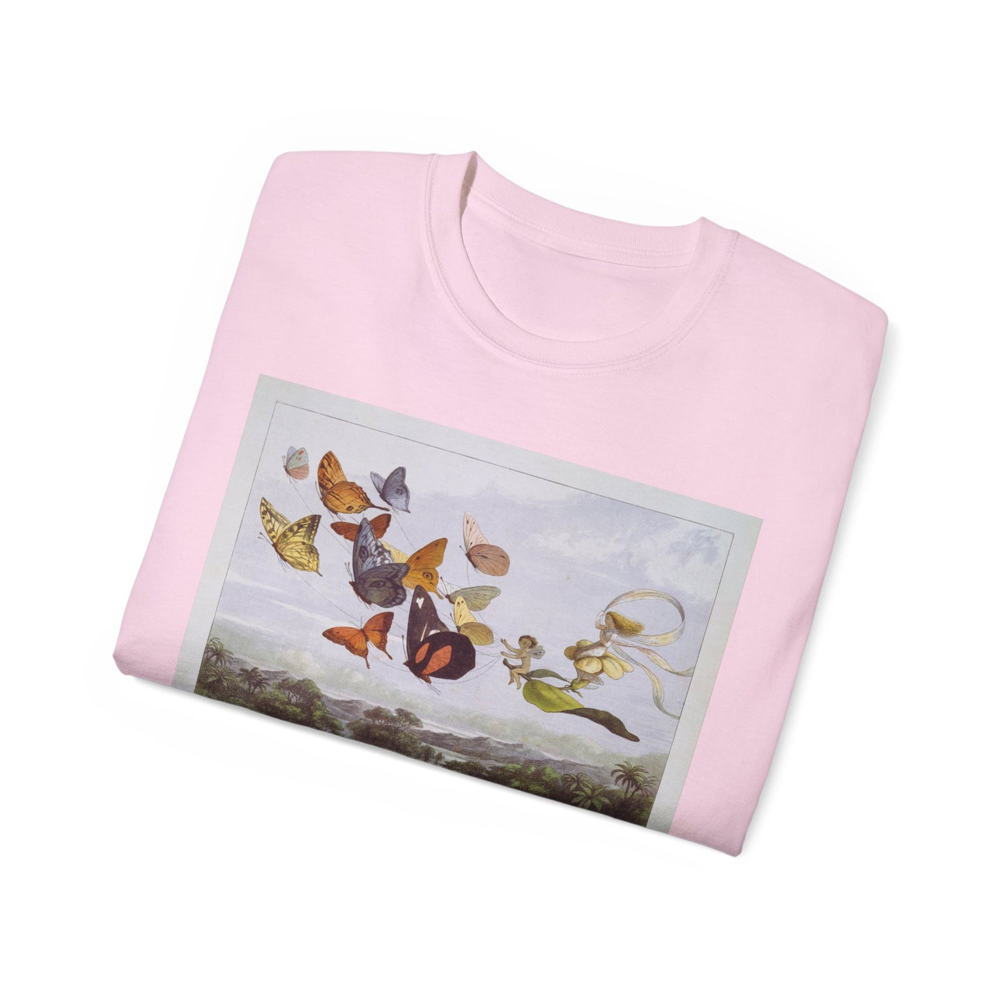 Camiseta unisex de algodón ultra fino Fairy Queen Going For A Ride