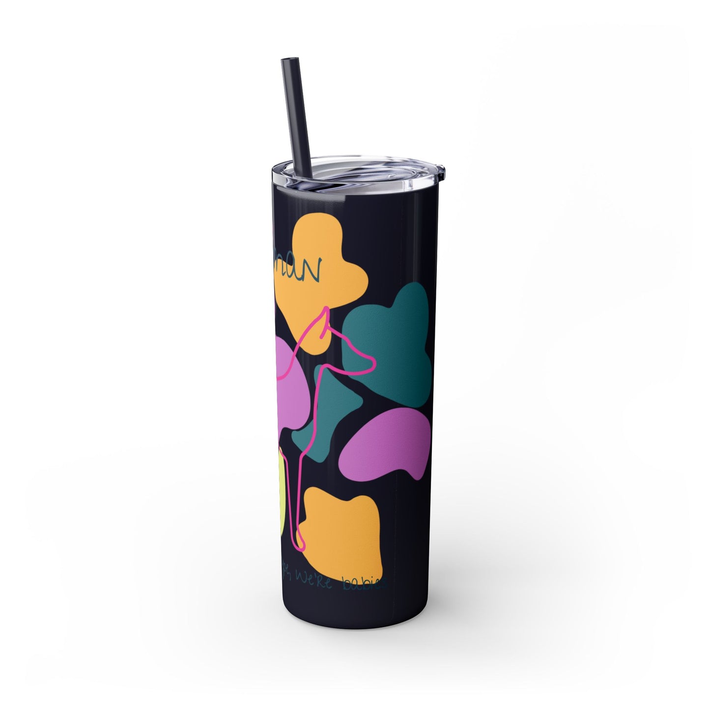 Doberman Tumbler with Straw, 20oz