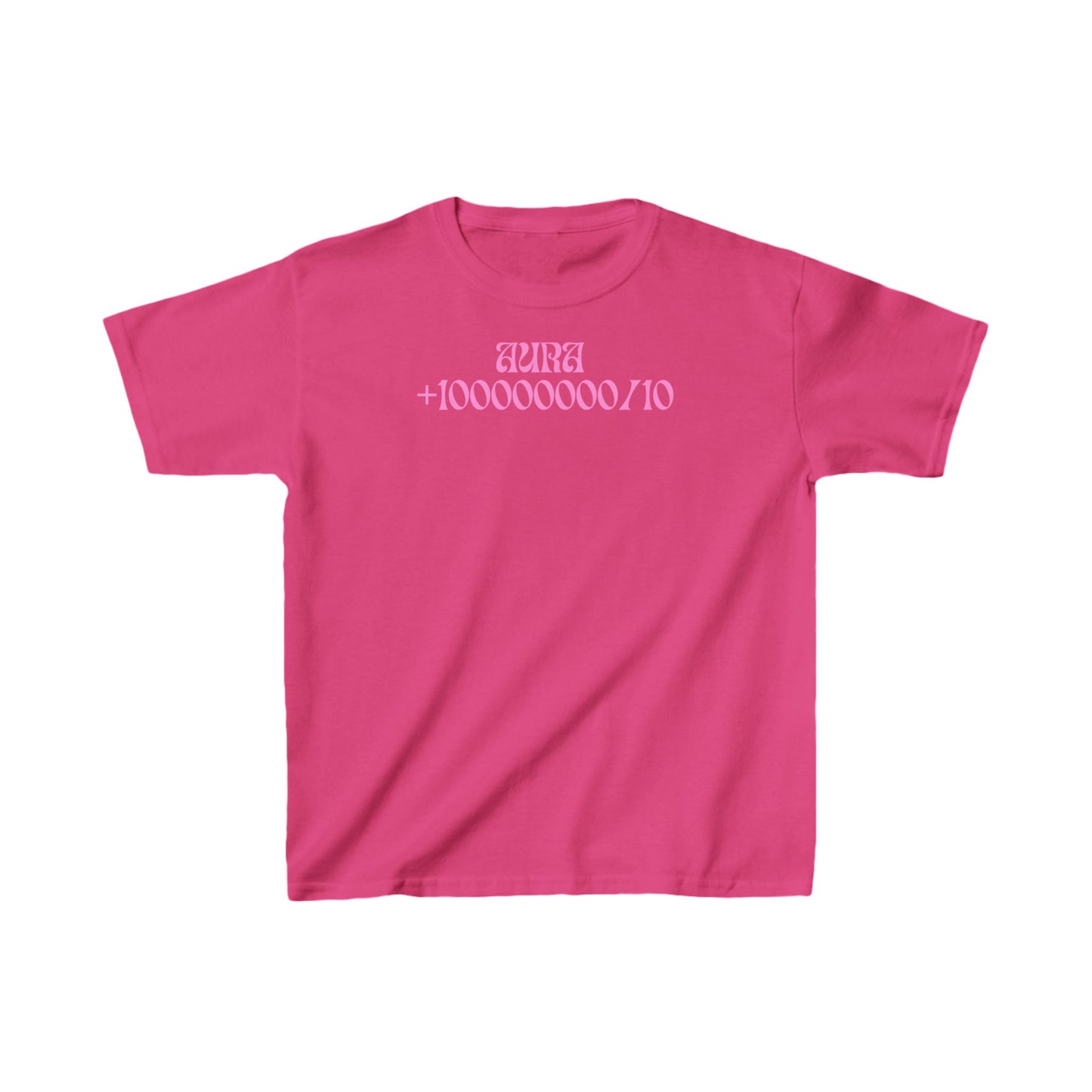 Aura Pink Kids Heavy Cotton™ Tee