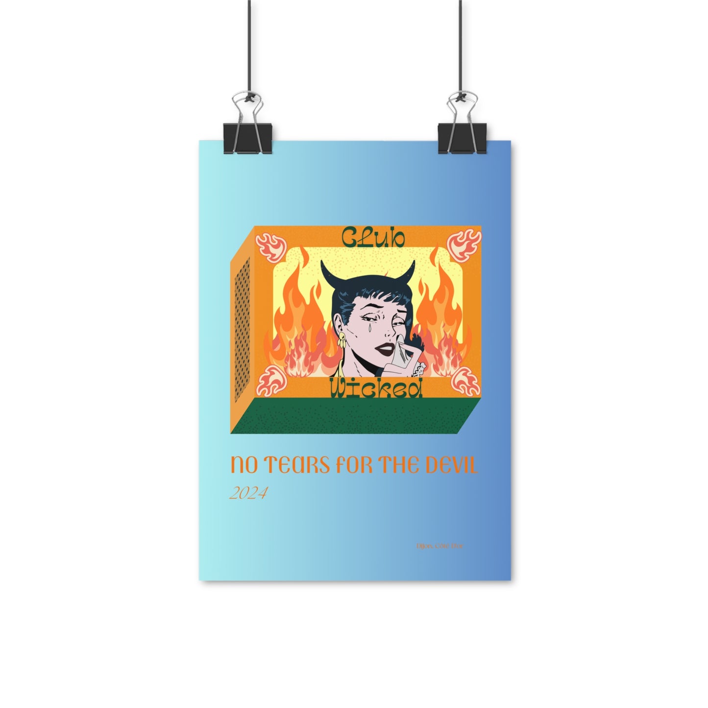 No Tears For the Devil Vertical Posters EU