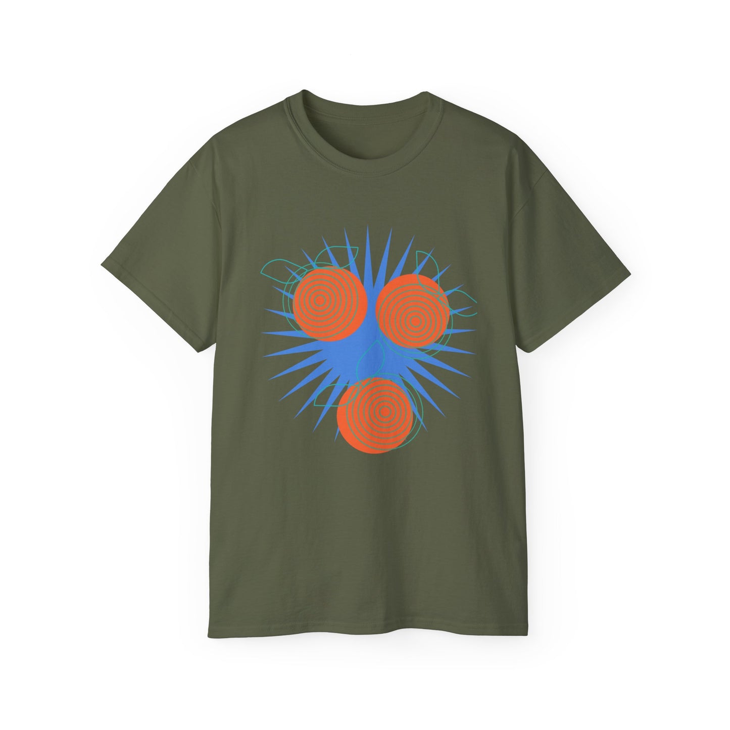 Mod Oranges Illustration Ultra Cotton  Tee EU