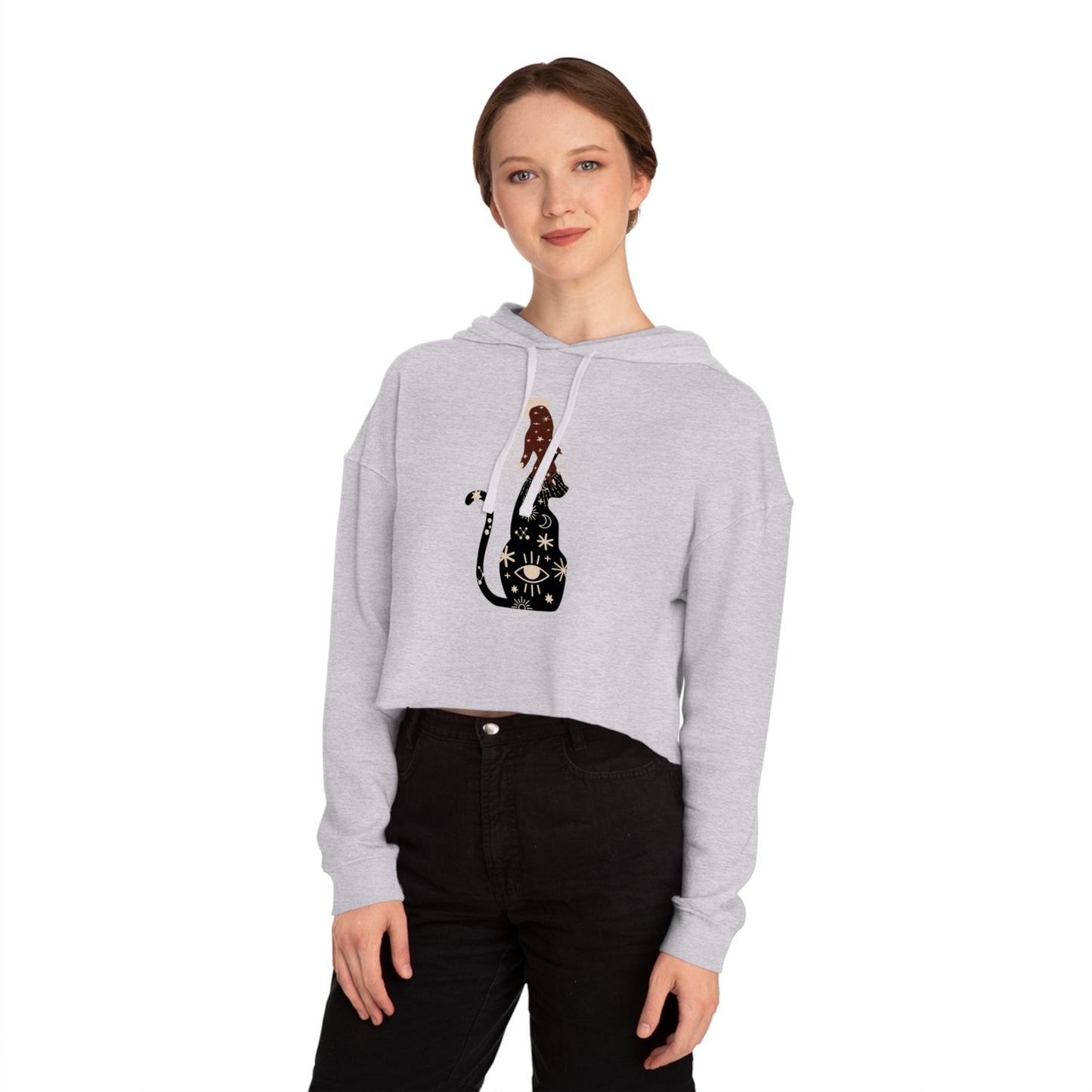 Familiars Women’s Cropped Hooded Sweatshirt