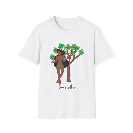 Camiseta unisex de estilo suave Eve She Ate EU 