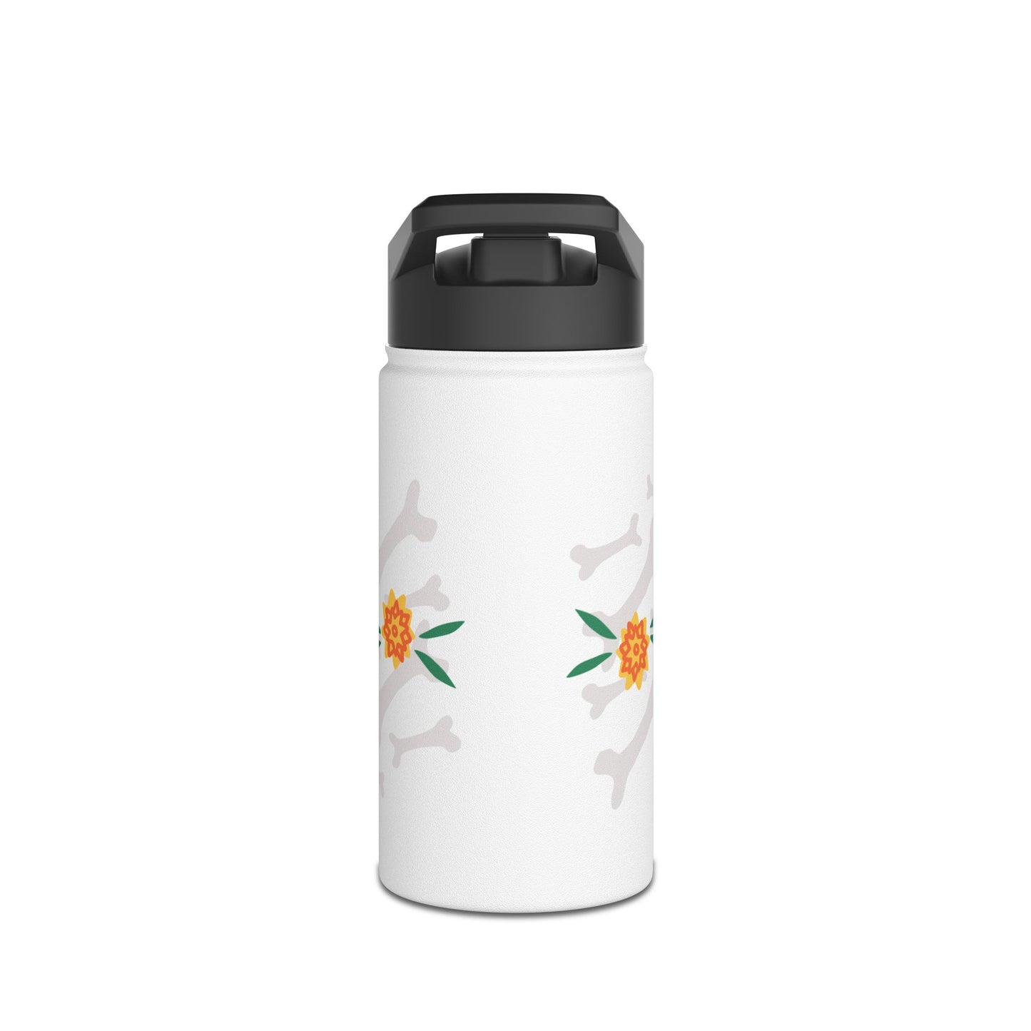 Día De La Doggie Stainless Steel Water Bottle, Standard Lid