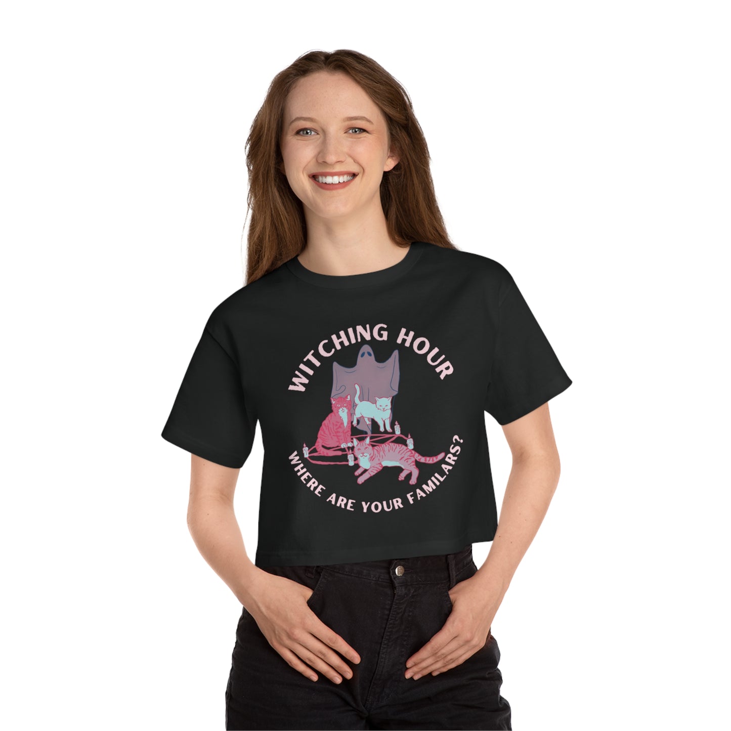 Witching Hour Champion Women's Heritage Cropped T-Shirt