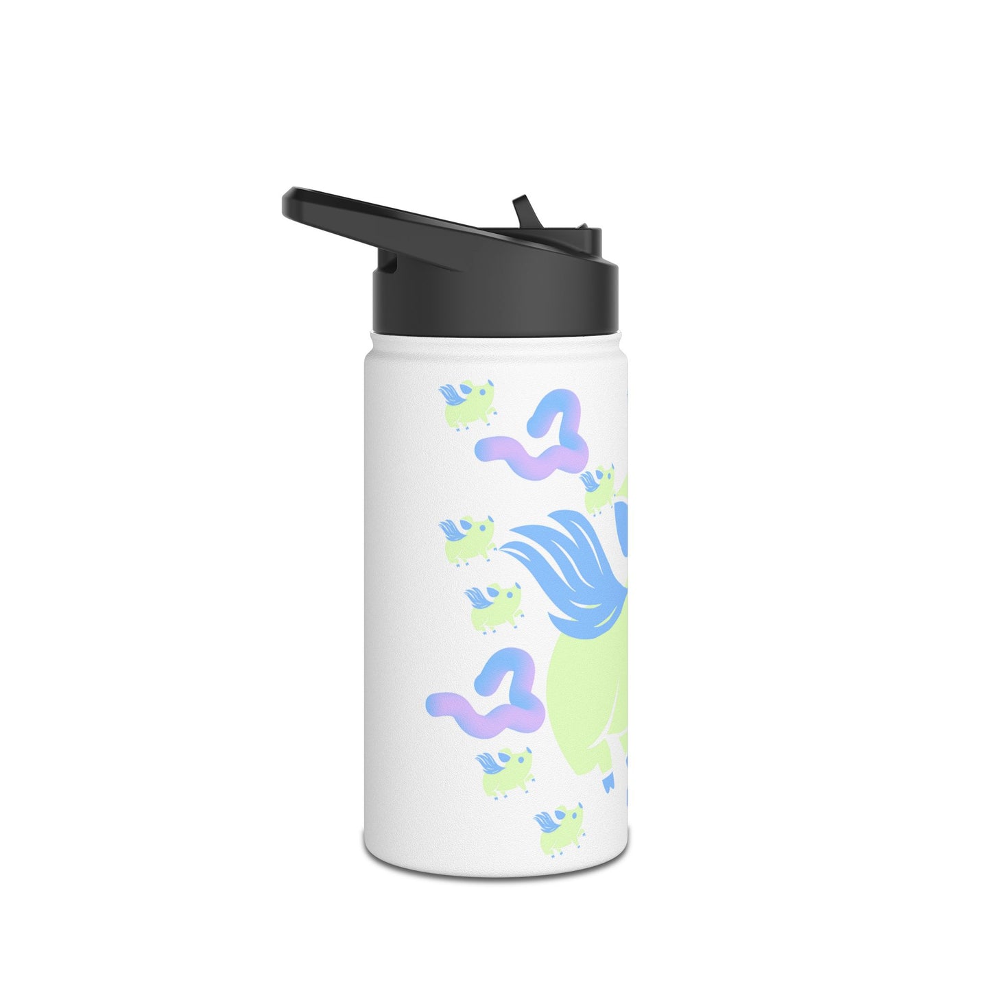 Flying Stainless Steel Water Bottle, Standard Lid