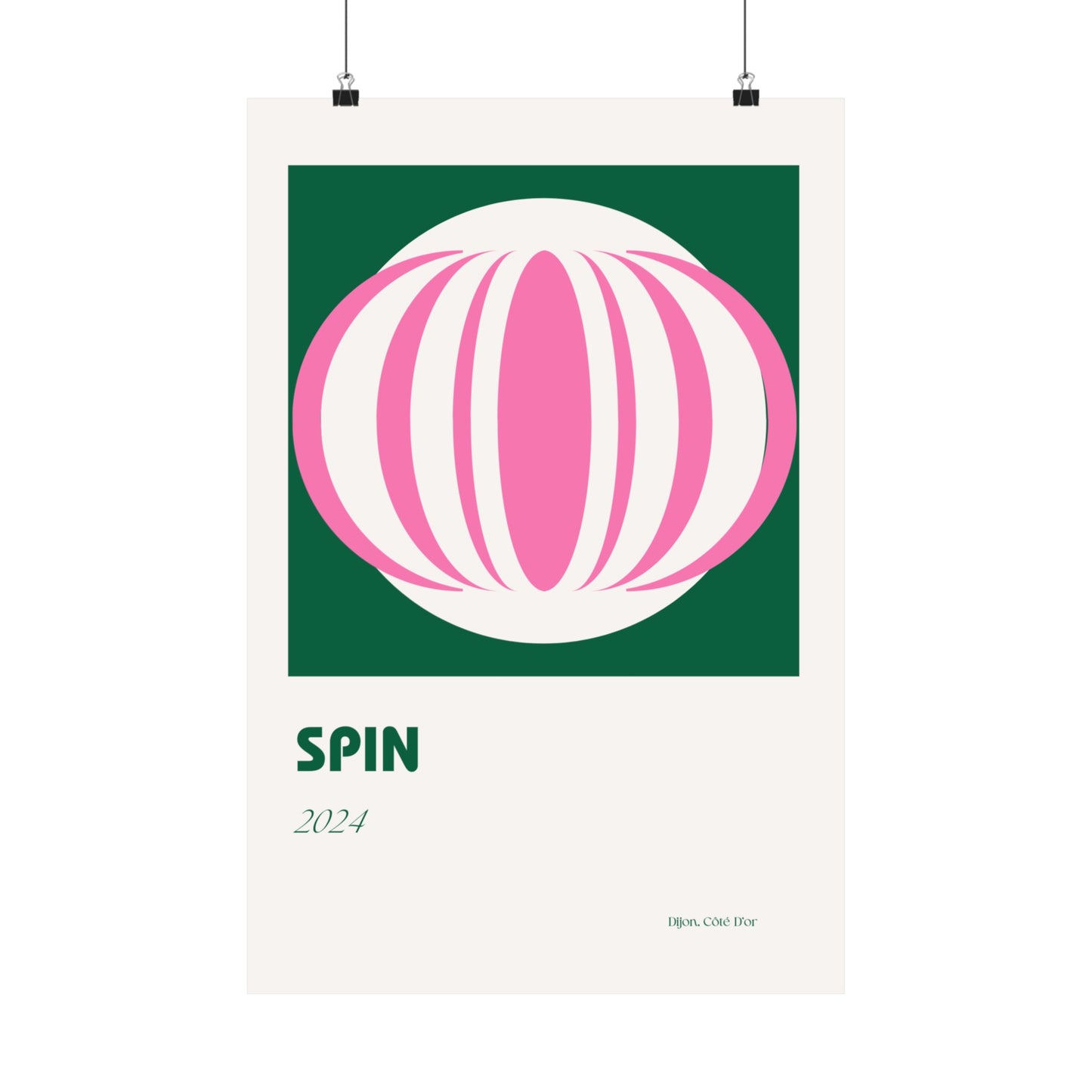 Spin Vertical Posters