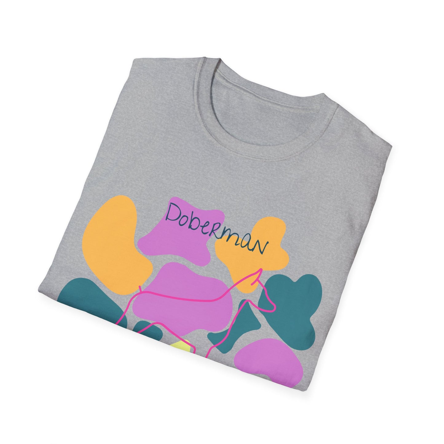 Doberman Unisex Softstyle T-Shirt