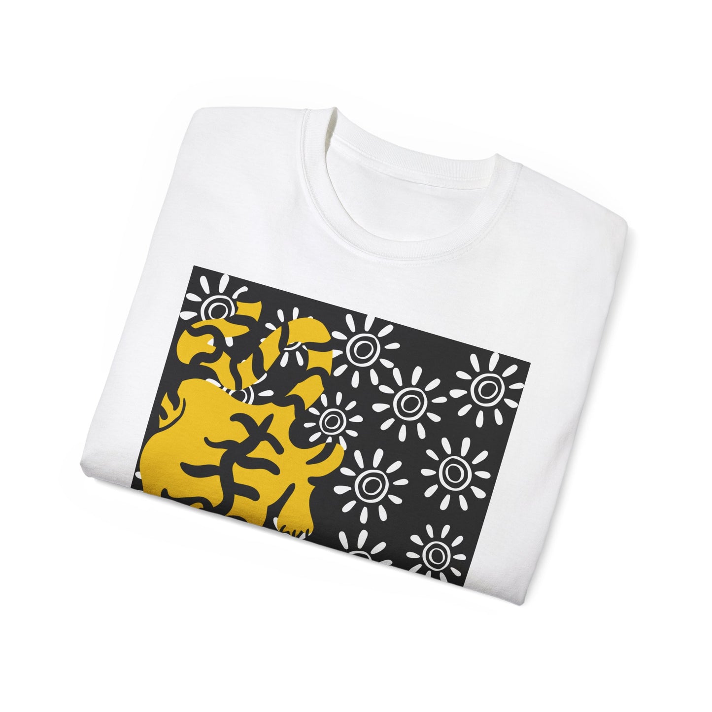 Tiger with White Suns Unisex Ultra Cotton Tee