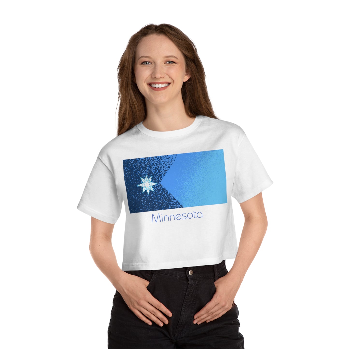 Modern Minnesota Champion Women's Heritage Cropped T-Shirt