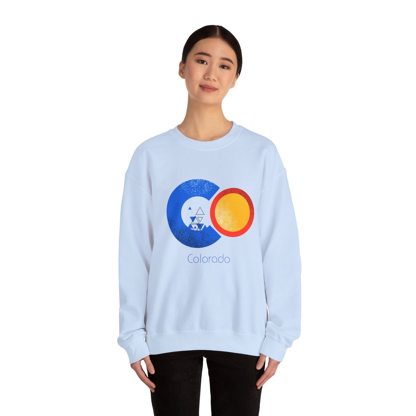 Modern Colorado Unisex Heavy Blend™ Crewneck Sweatshirt EU