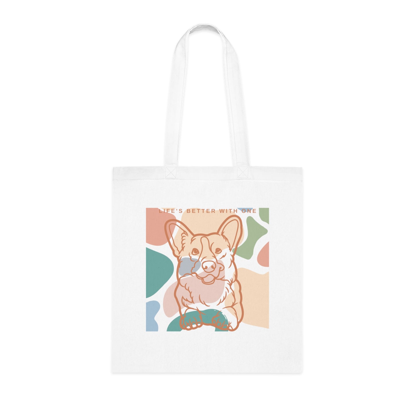 Cute Corgi Tote Bag EU