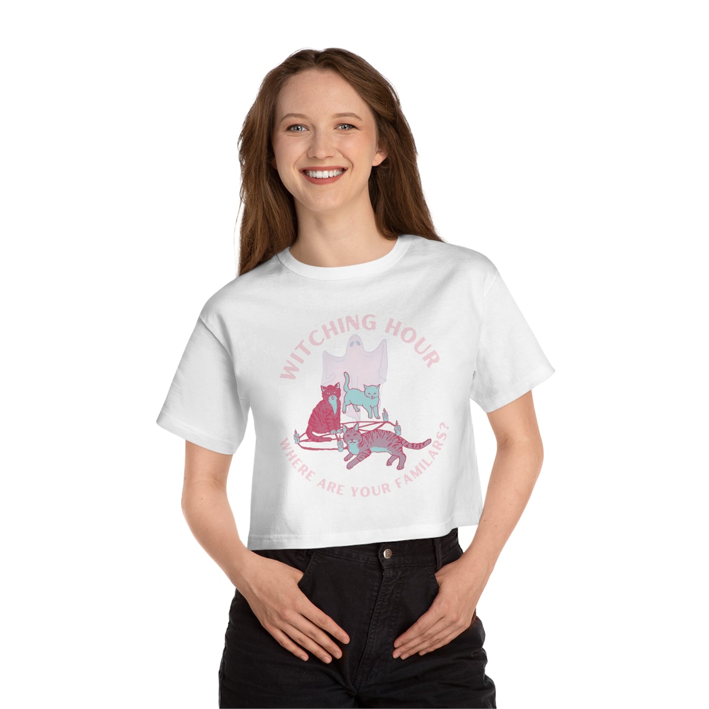 Witching Hour Champion Women's Heritage Cropped T-Shirt