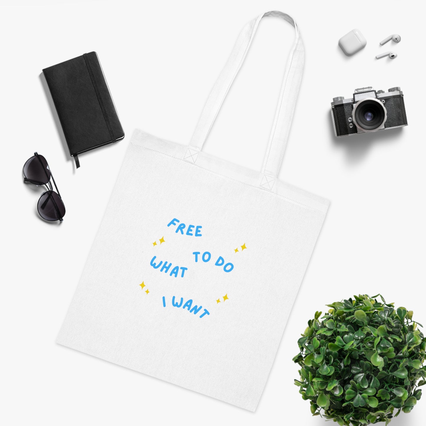 Free to Do What I Want Tote Bag EU