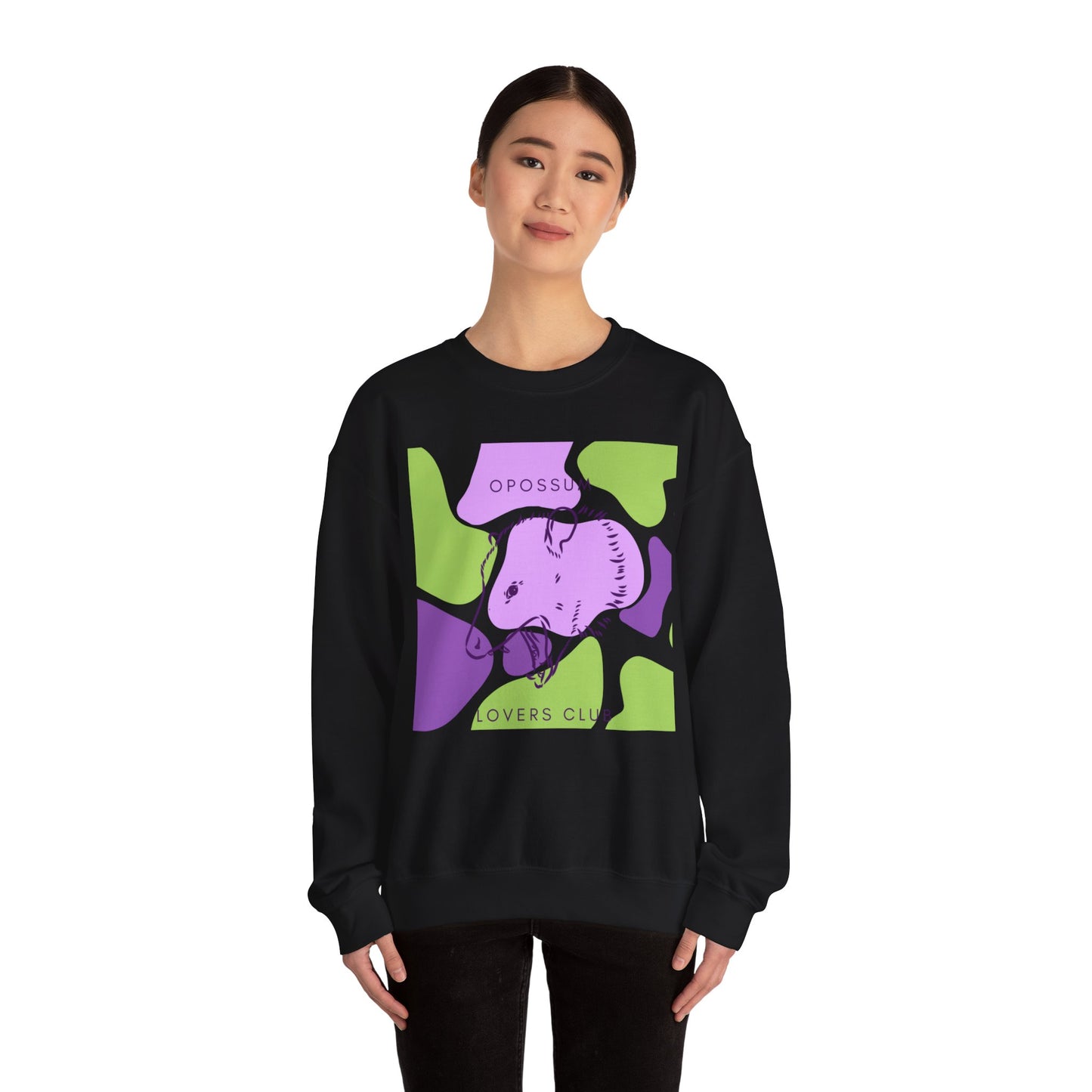 Opossum Lovers Club Unisex Heavy Blend™ Crewneck Sweatshirt