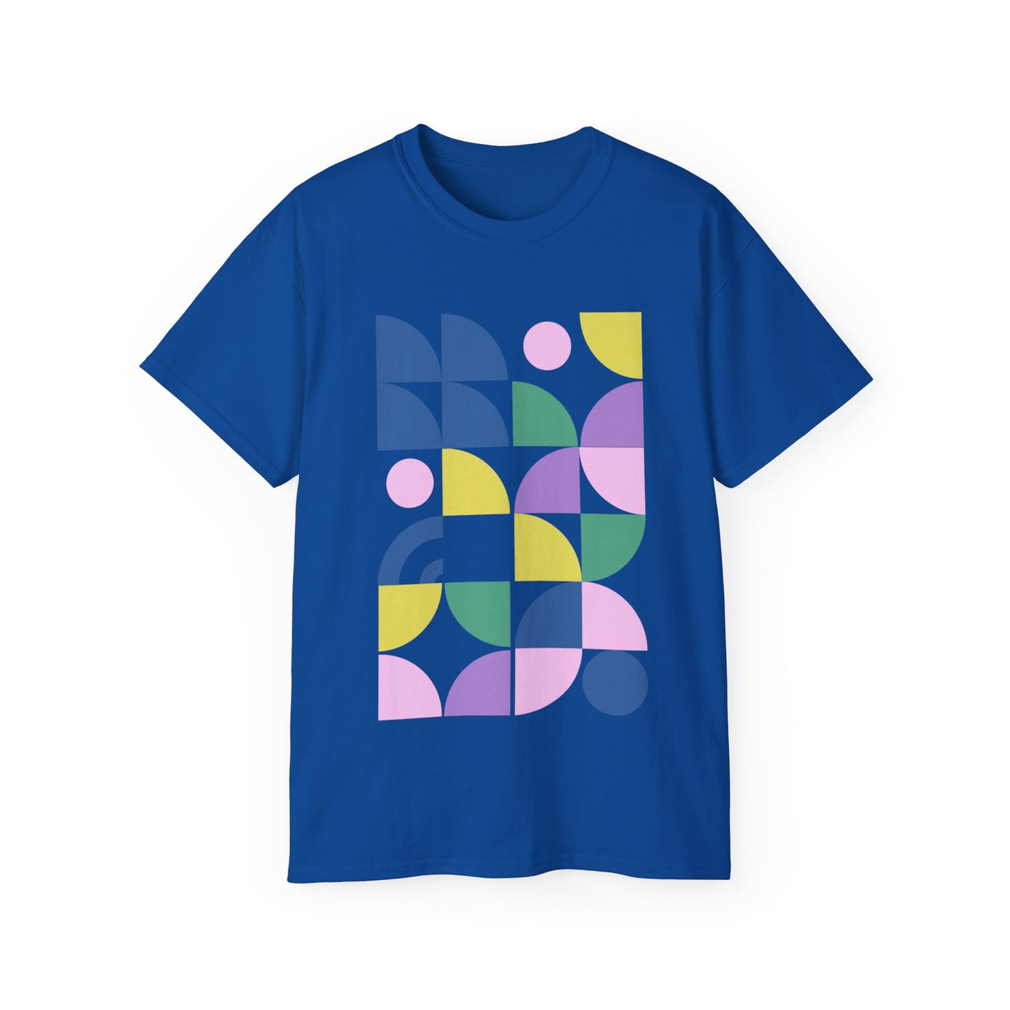 Shapes in Pastels Illustration Ultra Cotton Tee