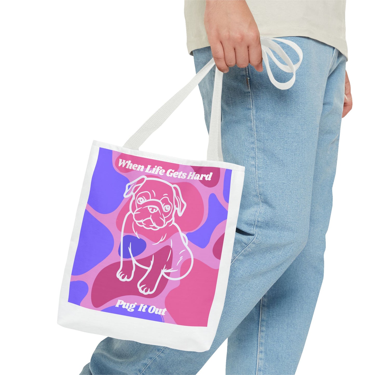 Charming Pug Tote Bag