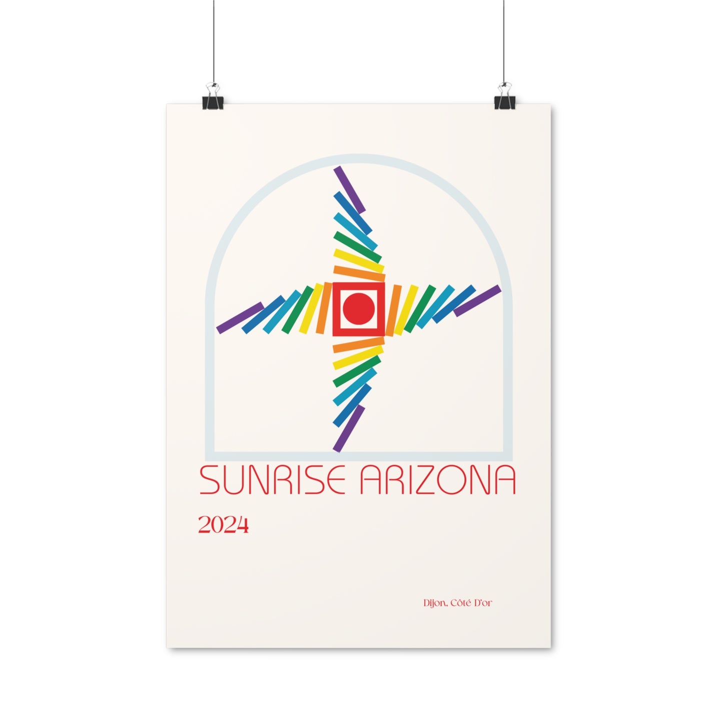 Sunrise Arizona Vertical Posters EU