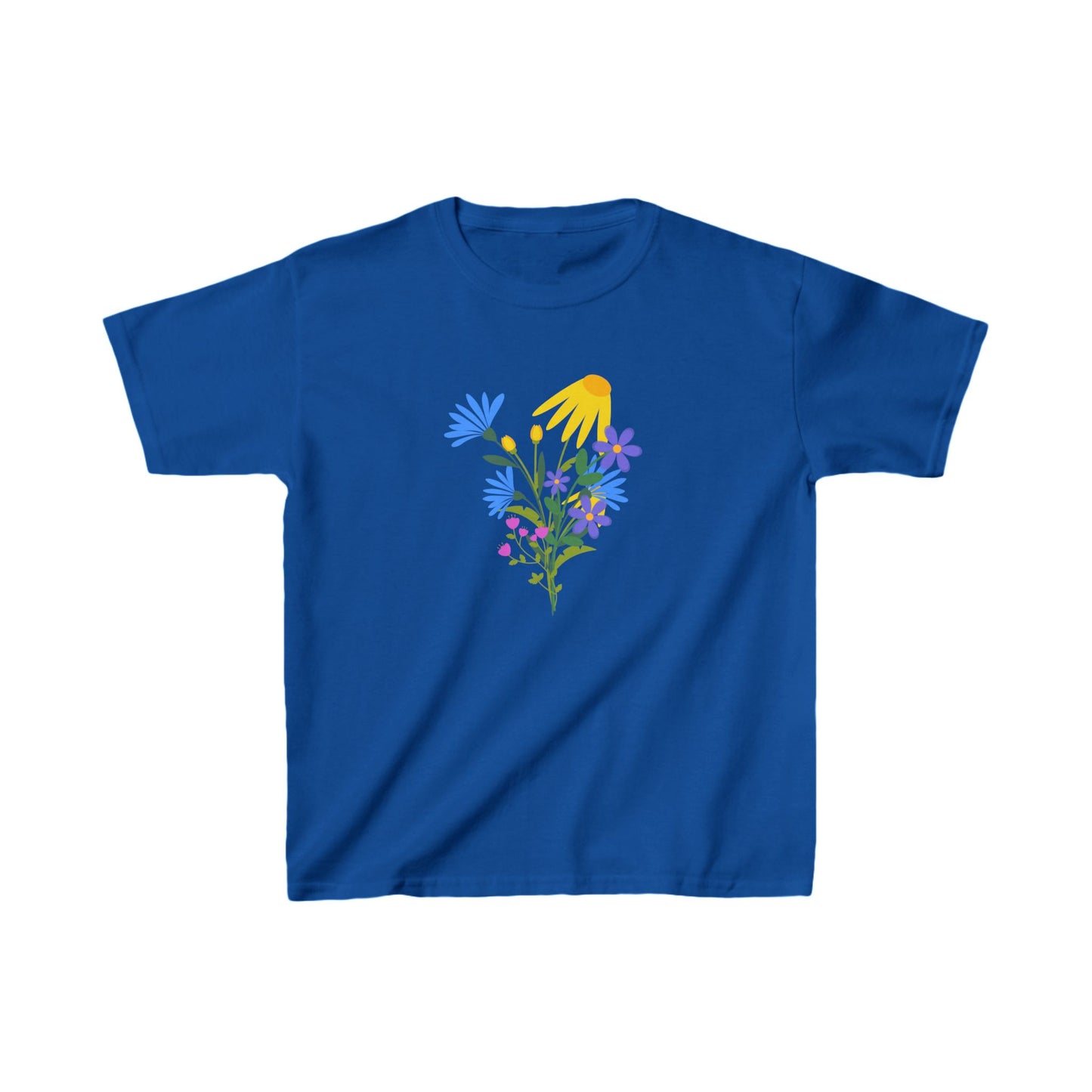 Spring Flowers Kids Heavy Cotton™ Tee