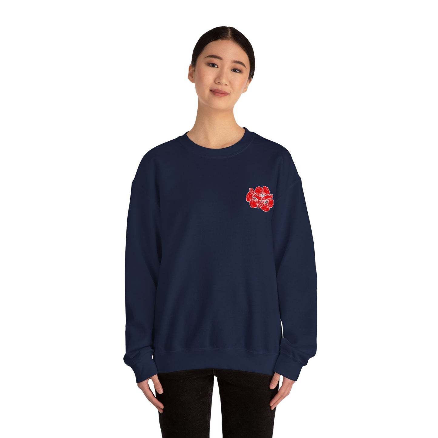 Poppies Unisex Heavy Blend™ Crewneck Sweatshirt EU