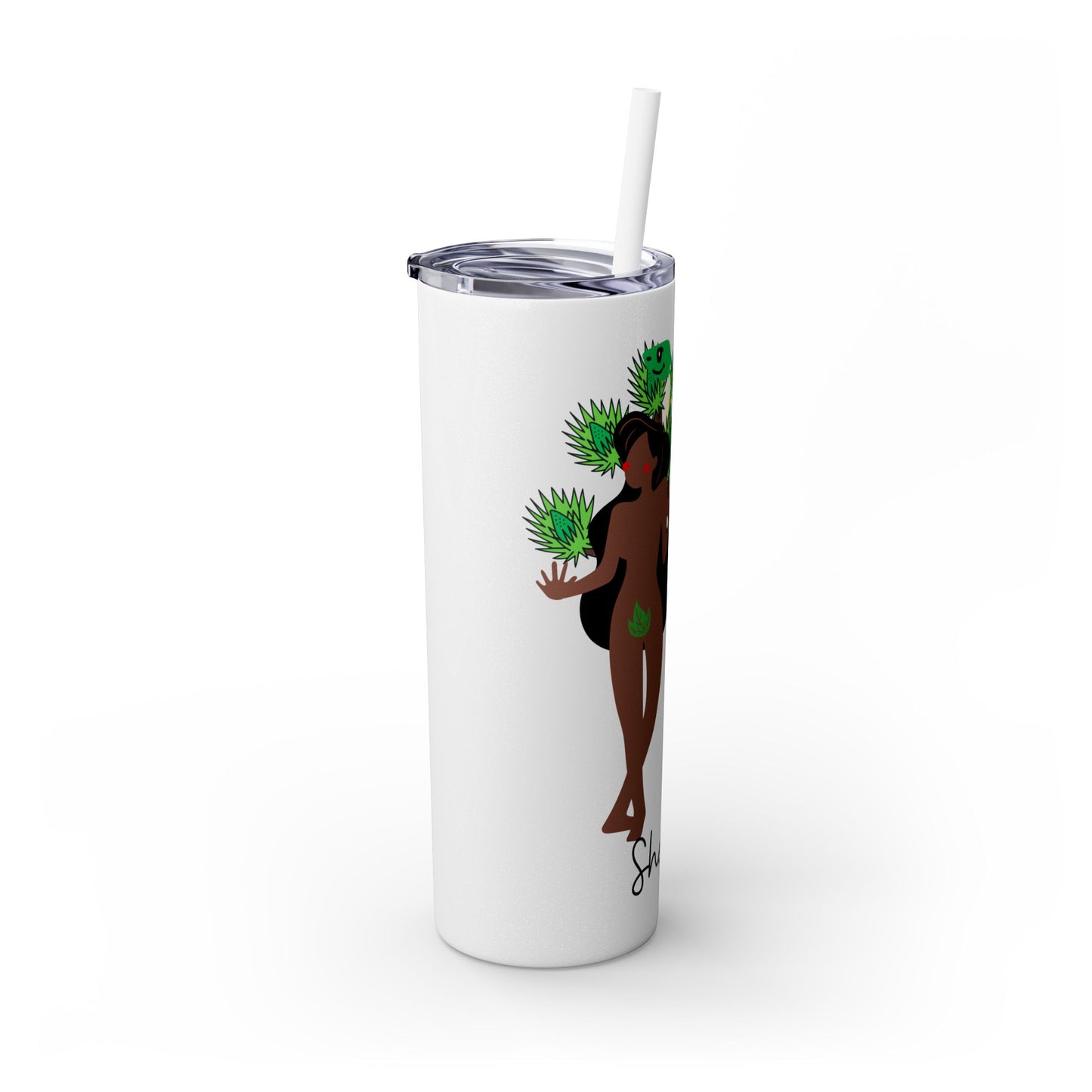 Eve She Ate Tumbler with Straw, 20oz