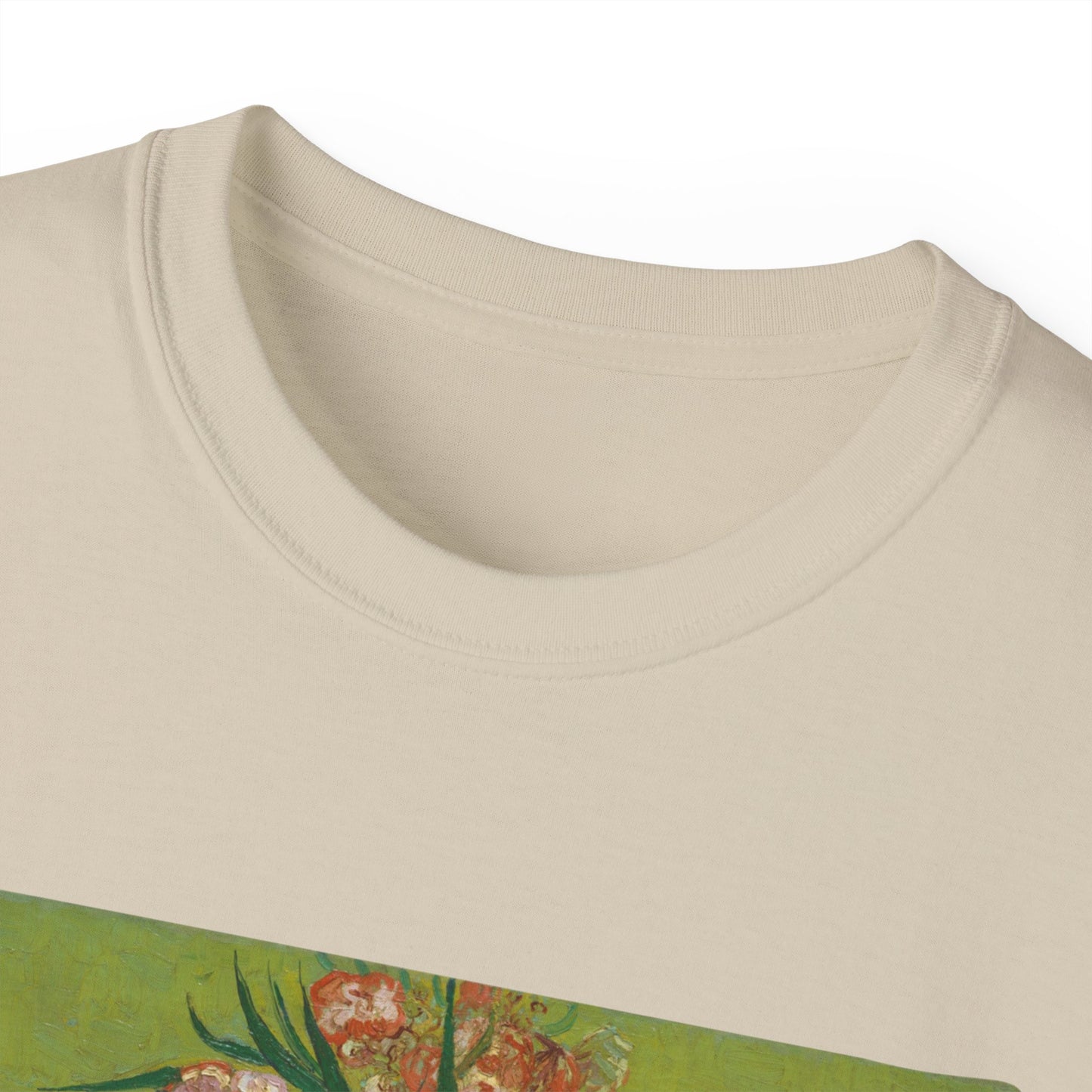 Ripped Vincent Van Gogh, Oleanders 1888 Ultra Cotton Tee