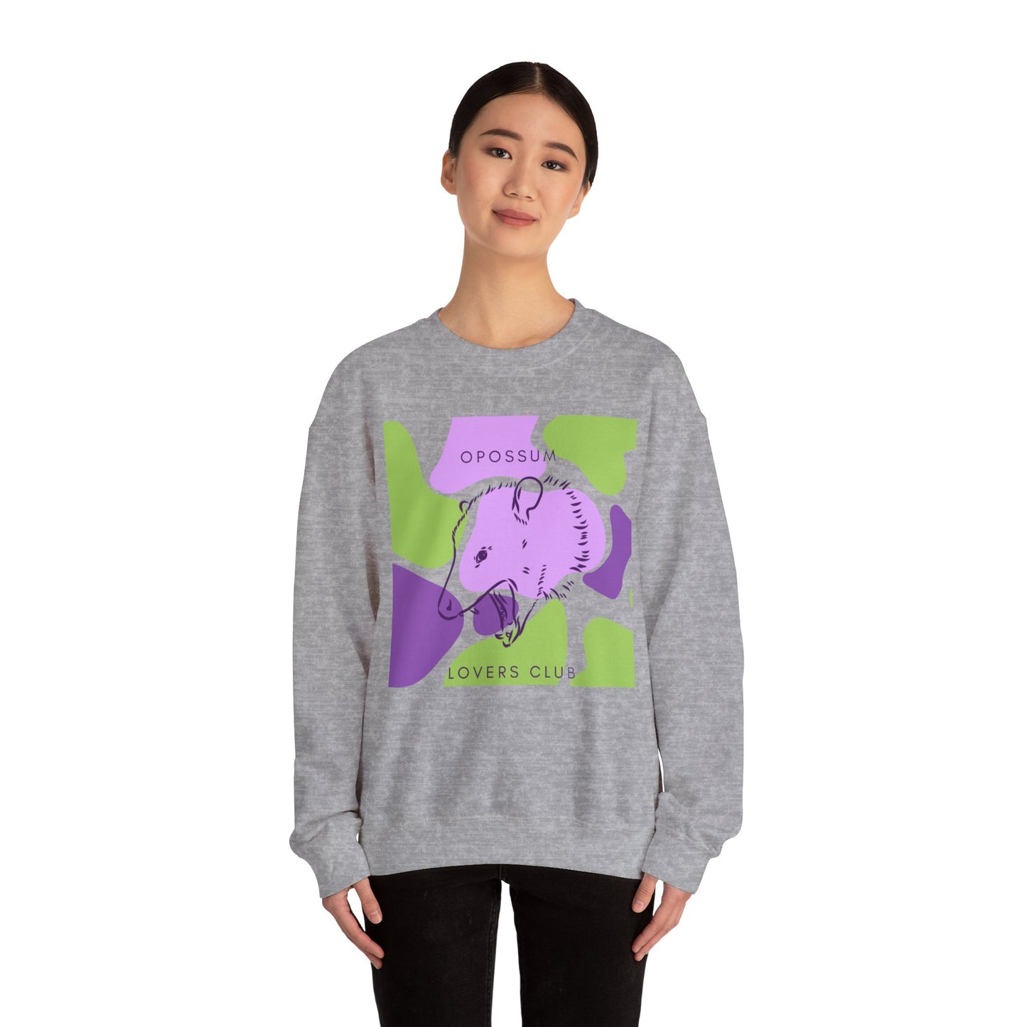 Opossum Lovers Club Unisex Heavy Blend™ Crewneck Sweatshirt