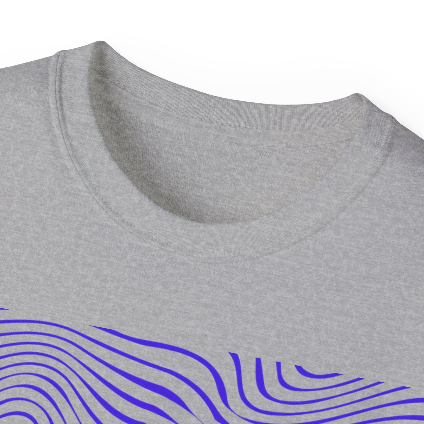 Camiseta unisex de algodón ultrafino Waves EU