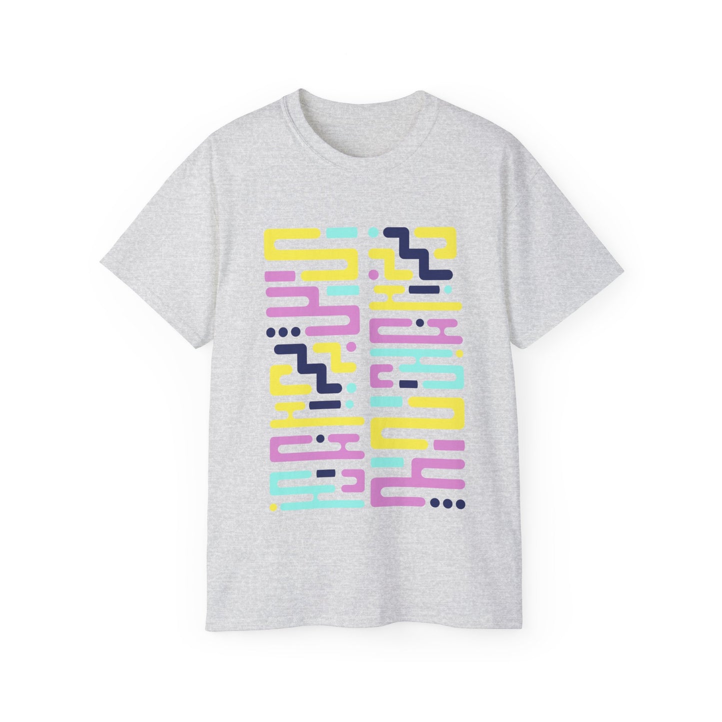 Waves In Code Illustration Ultra Cotton Tee