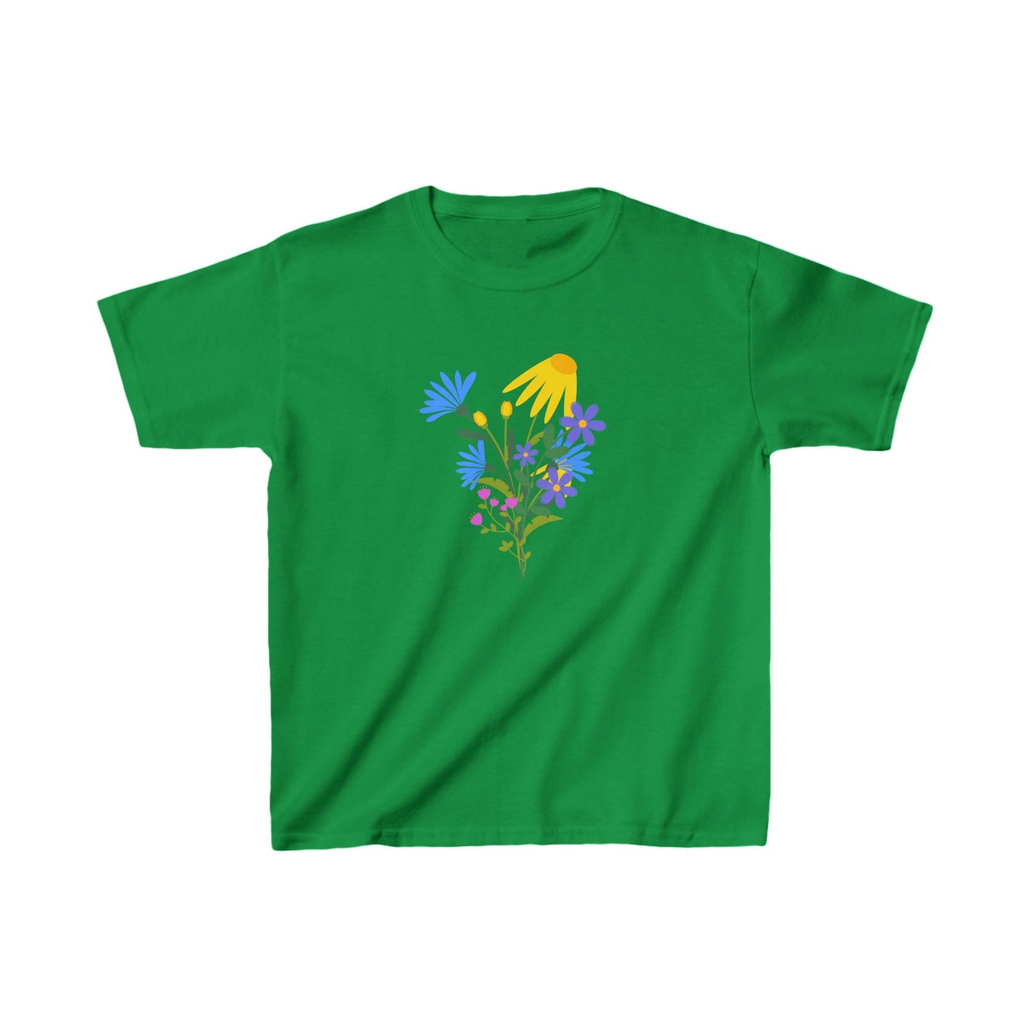 Spring Flowers Kids Heavy Cotton™ Tee