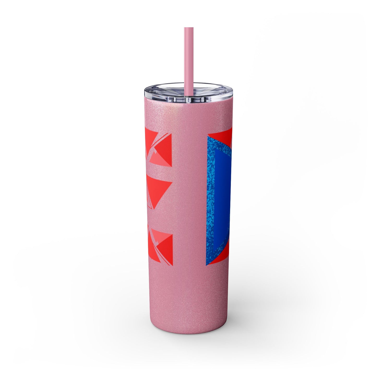 Modern Puerto Rico Tumbler with Straw, 20oz