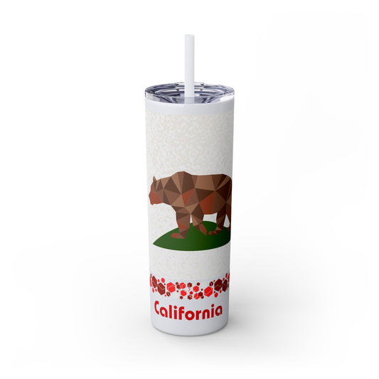 Modern California Tumbler with Straw, 20oz