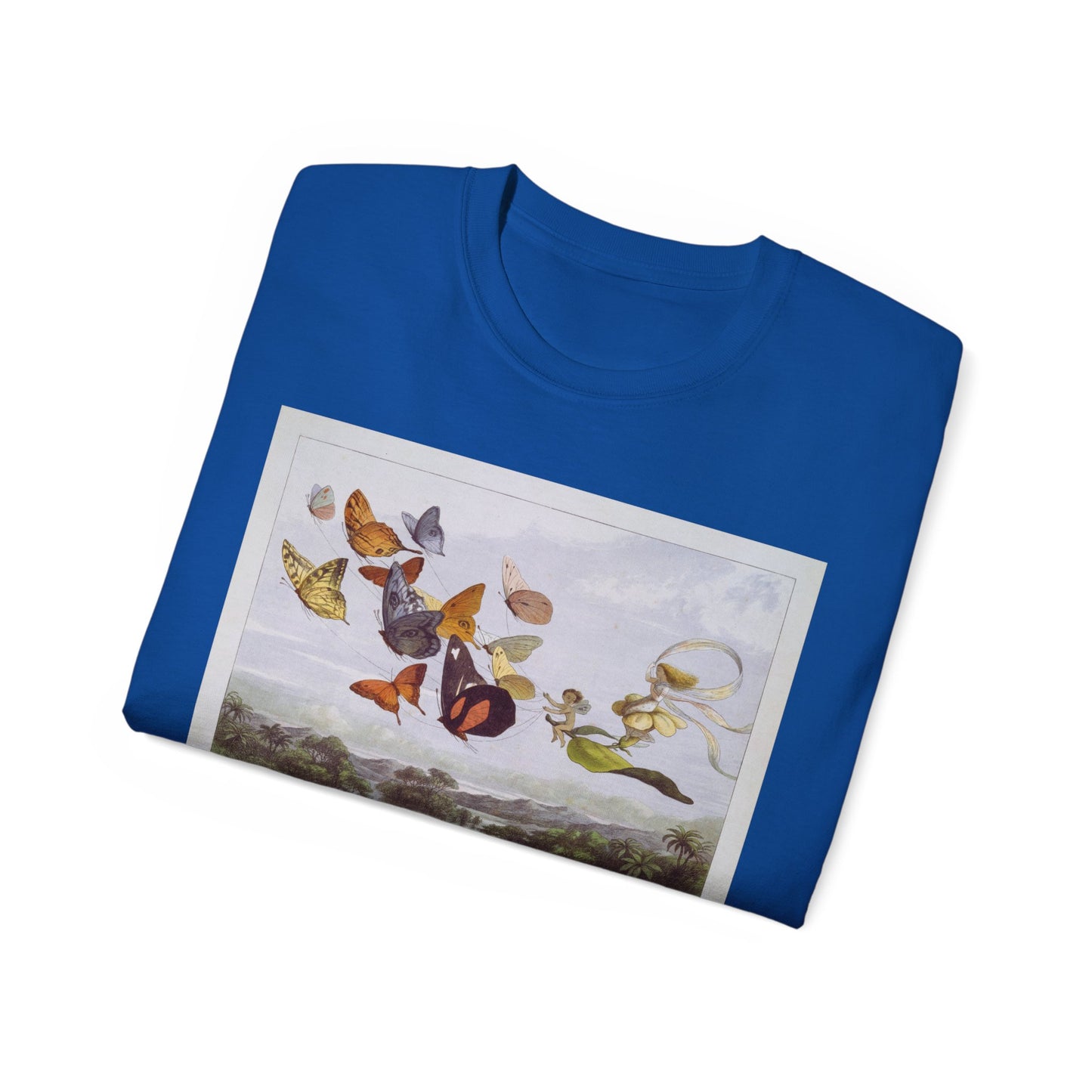 Camiseta unisex de algodón ultra fino Fairy Queen Going For A Ride