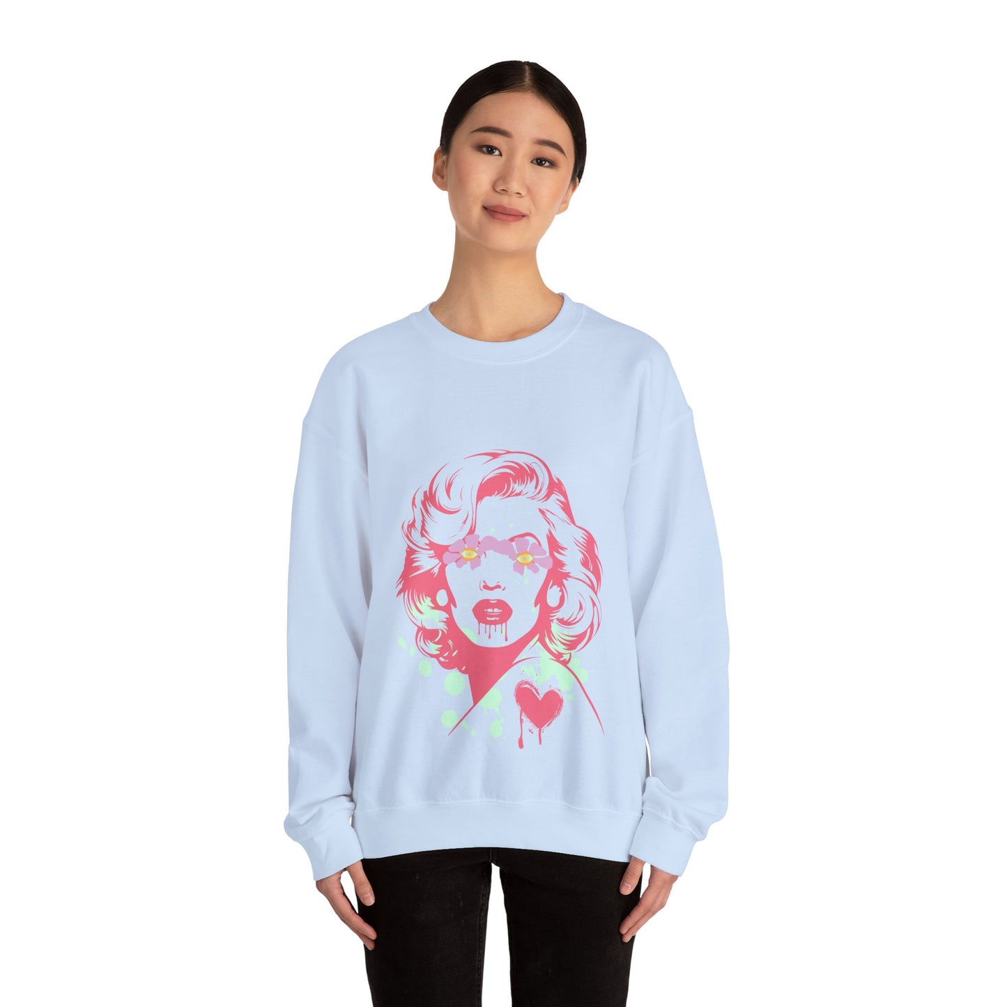 Norma Graffiti Unisex Heavy Blend™ Crewneck Sweatshirt EU