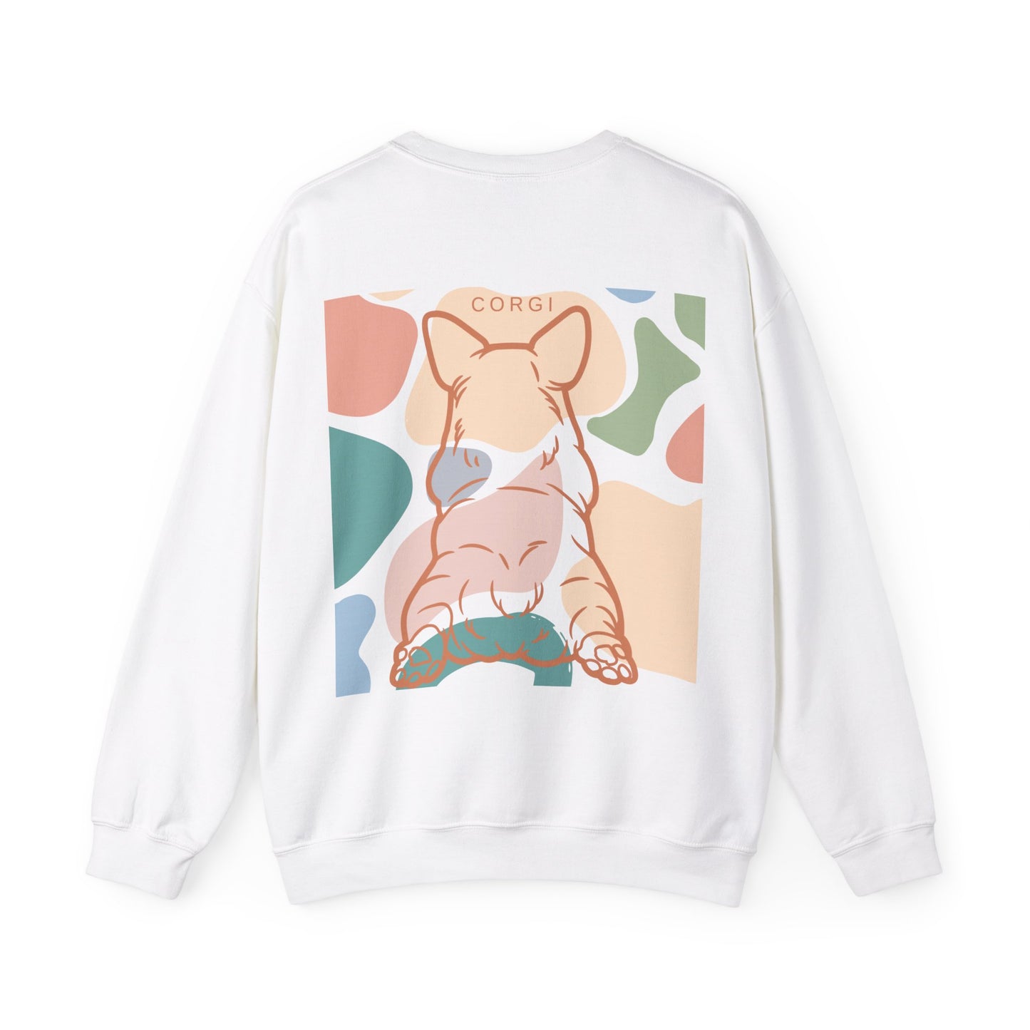 Cute Corgi Unisex Heavy Blend™ Crewneck Sweatshirt  Two Sided EU