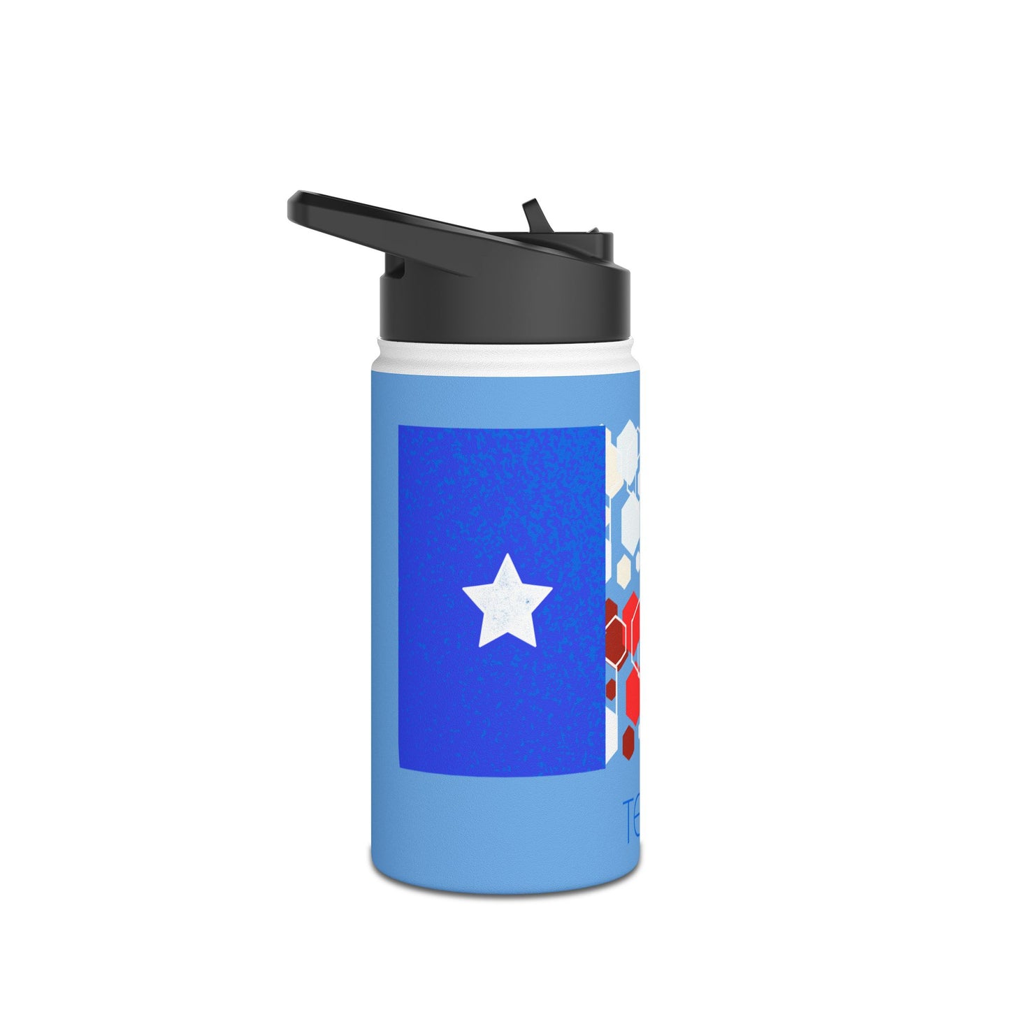 Modern Texas Stainless Steel Water Bottle, Standard Lid