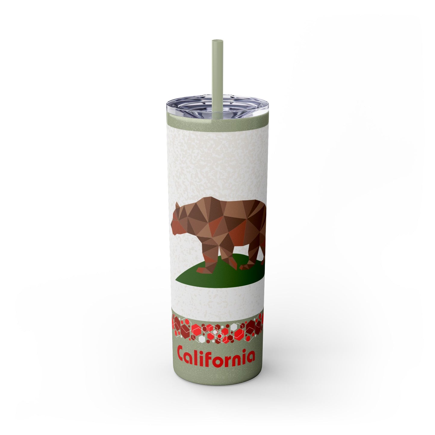 Modern California Tumbler with Straw, 20oz