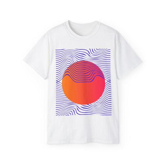 Camiseta unisex de algodón ultrafino Waves EU