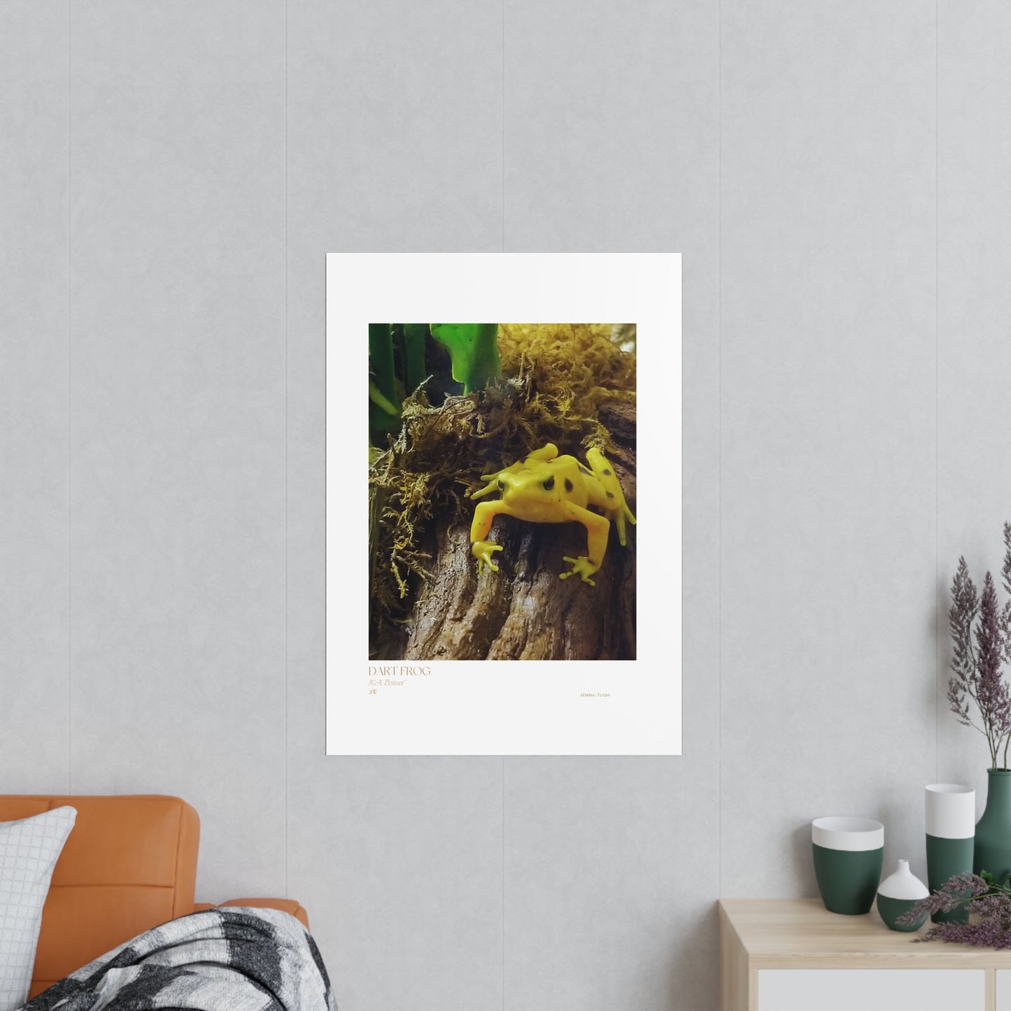 Dart Frog Photograph Vertical Posters EU