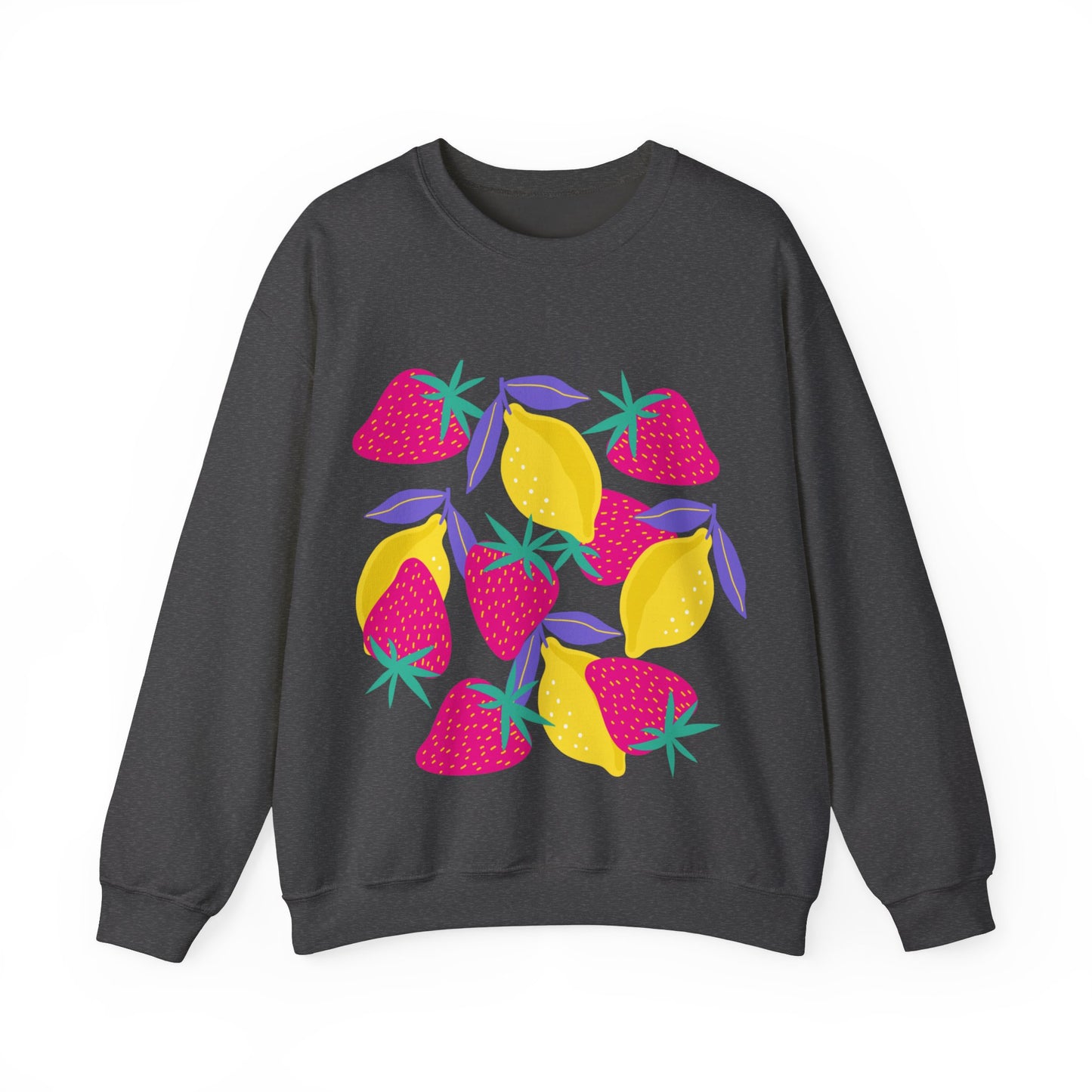 Lemons and Strawberries Unisex Heavy Blend™ Crewneck Sweatshirt EU