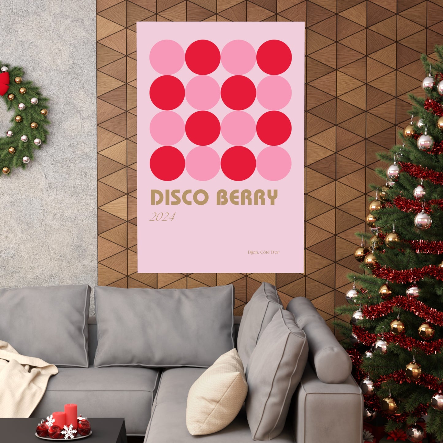 Disco Berry Vertical Posters